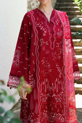 Aylin By Republic Unstitched 3 Piece Emb Lawn Summer Suit-D-05-B-Lunara