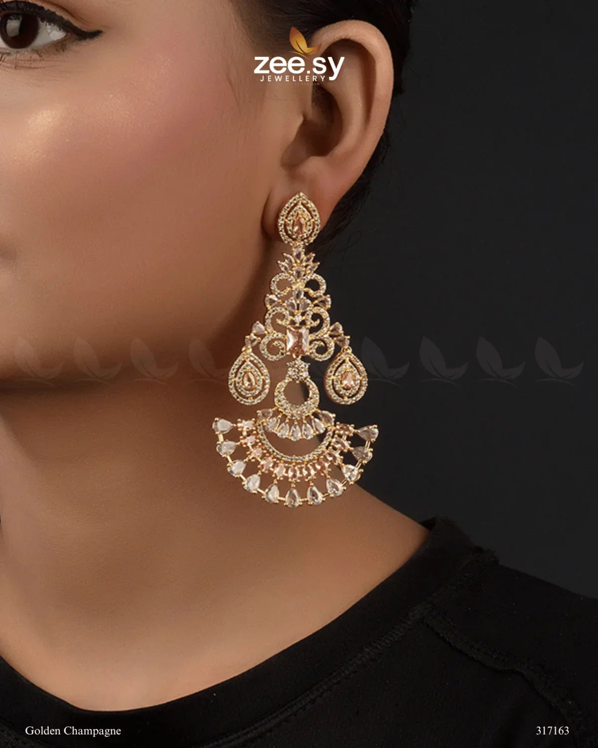 Lunaria Earrings - Zeesy Jewellery