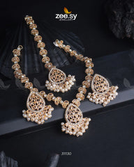 Luxe Necklace Set Gold - Zeesy Jewellery