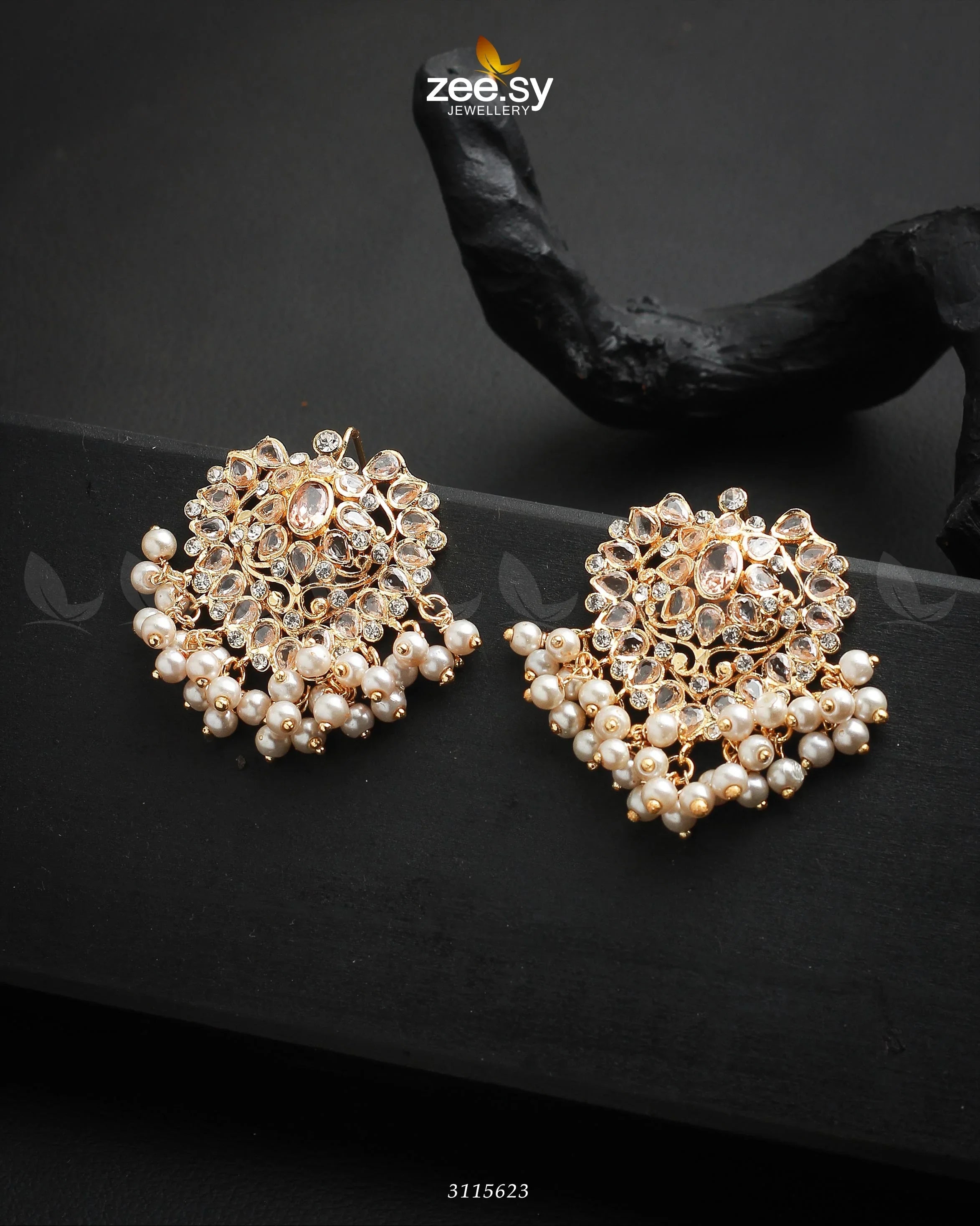 Luxuriant Earrings - Zeesy Jewellery
