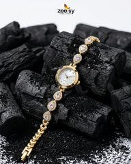 Zeesy-Luxury Rose Bracelet Watch