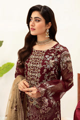 Minhal by Ramsha Unstitched 3 Piece Formals Vol-10 Suit-M-1003