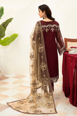 Minhal by Ramsha Unstitched 3 Piece Formals Vol-10 Suit-M-1003