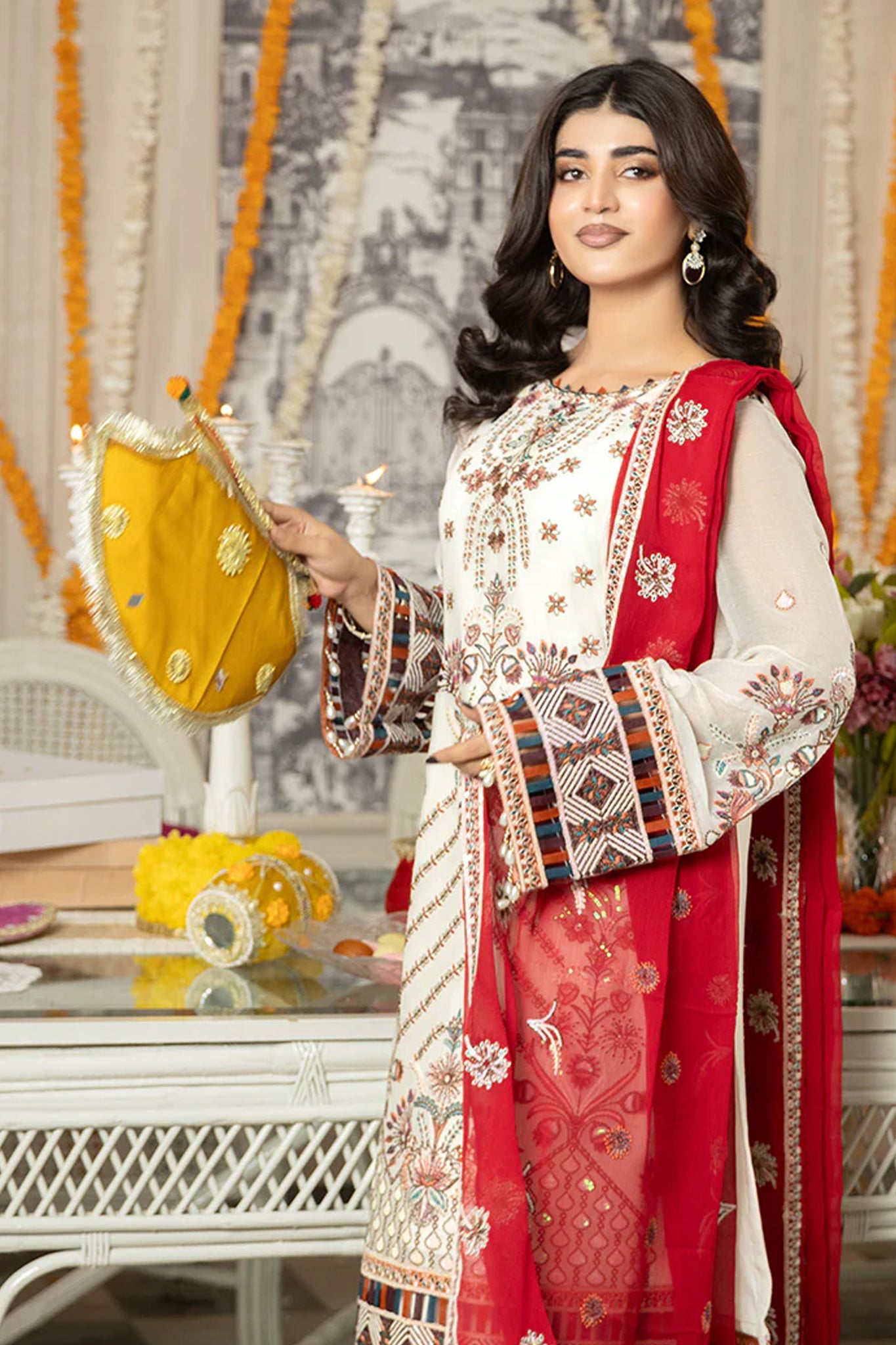 Shagun By Imrozia Serene Unstitched 3 Piece Luxury Formals Collection'2025-M-108-Zerine