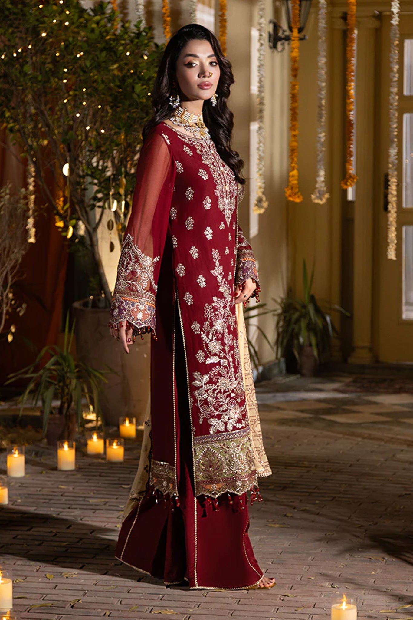 Shagun By Imrozia Serene Unstitched 3 Piece Luxury Formals Collection'2025-M-109-Hoorain