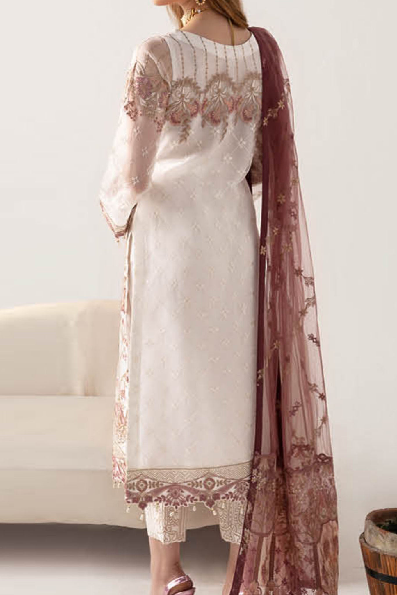 Minhal By Ramsha Unstitched 3 Piece Formals Vol-11 Collection'2024-M-1102