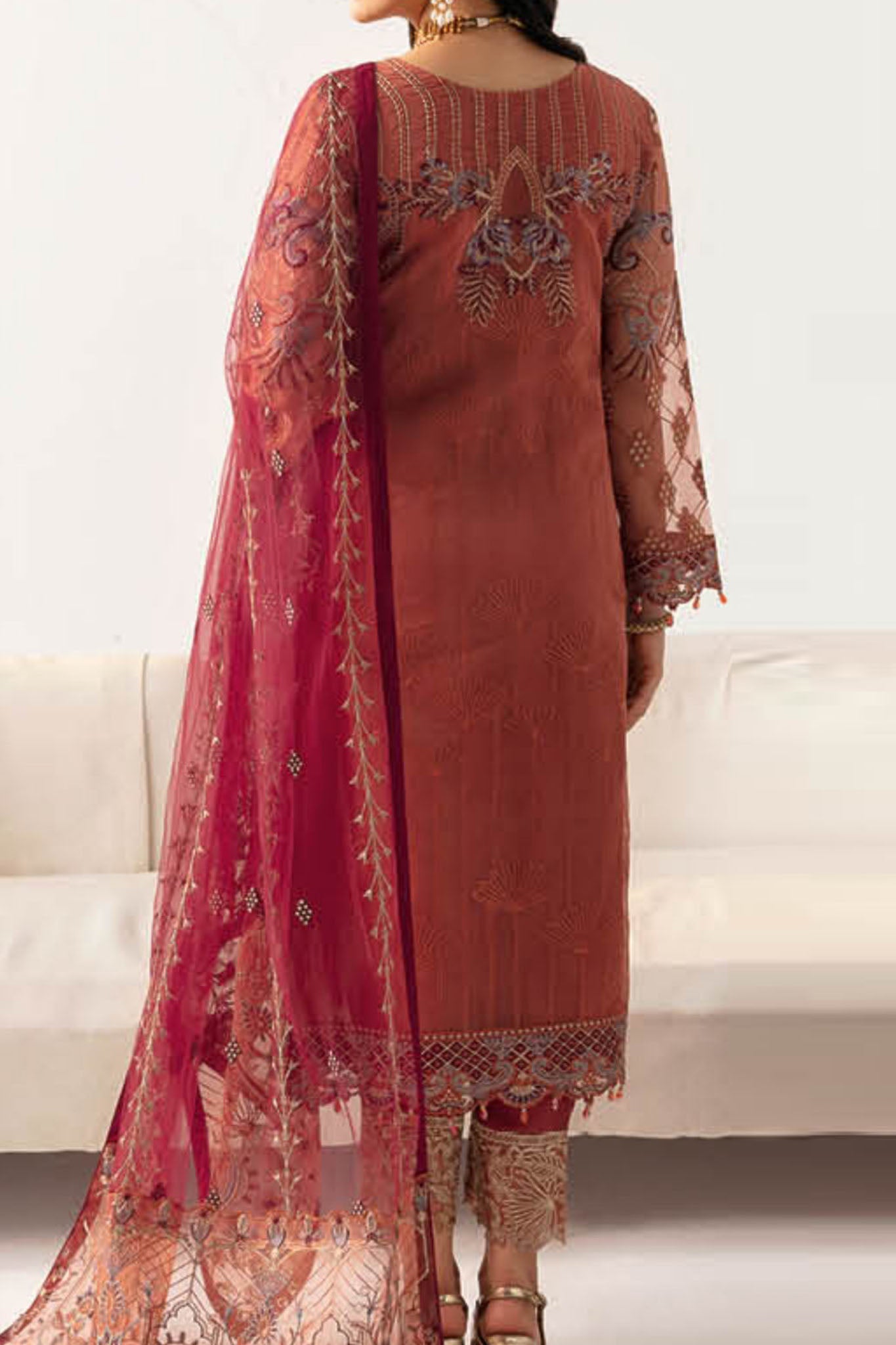 Minhal By Ramsha Unstitched 3 Piece Formals Vol-11 Collection'2024-M-1103