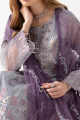 Minhal By Ramsha Unstitched 3 Piece Formals Vol-11 Collection'2024-M-1104