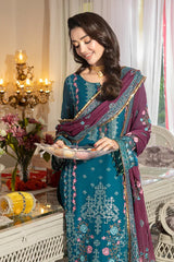 Shagun By Imrozia Serene Unstitched 3 Piece Luxury Formals Collection'2025-M-110-Hinaaya