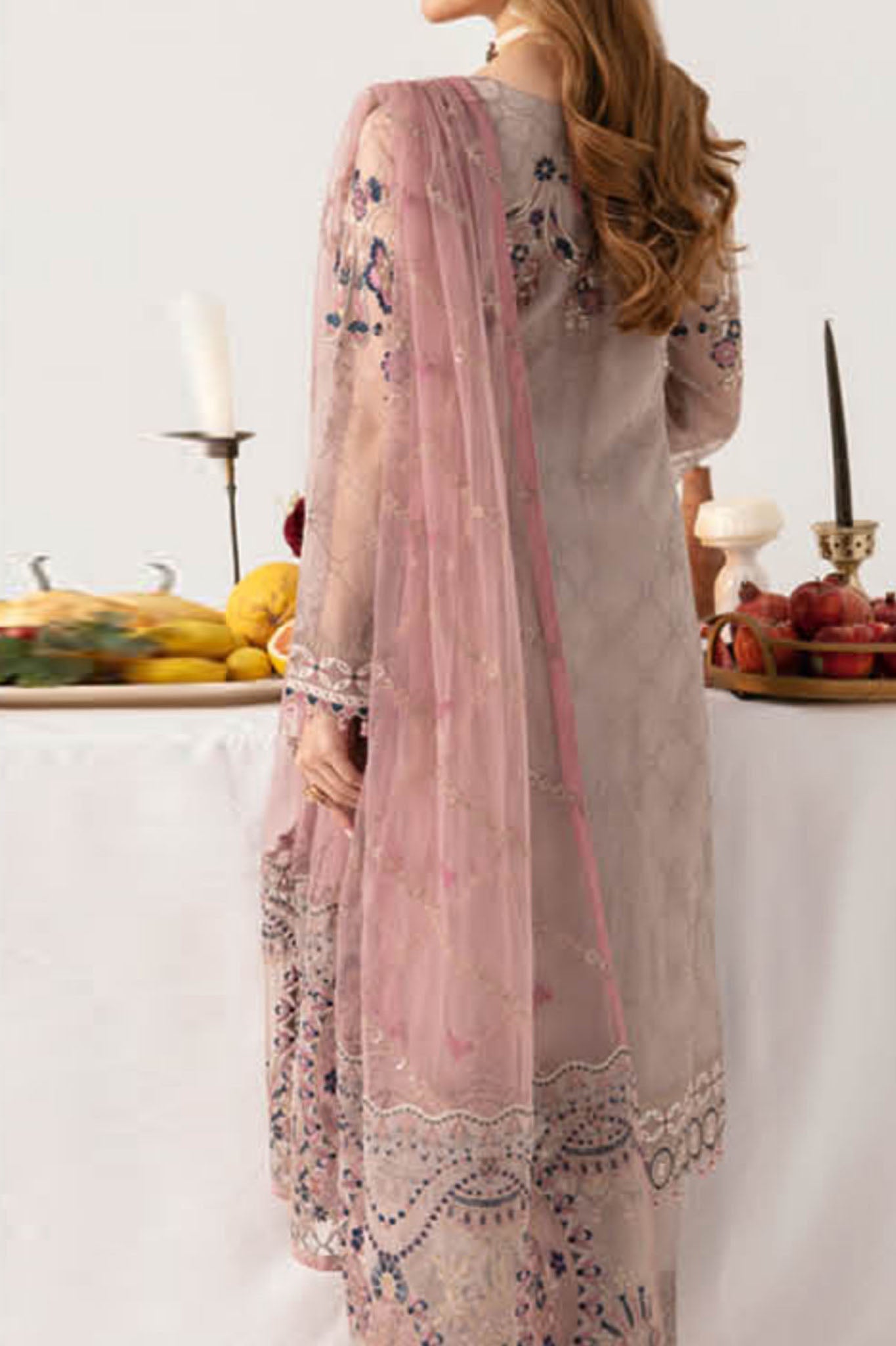 Minhal By Ramsha Unstitched 3 Piece Formals Vol-11 Collection'2024-M-1110