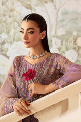 Minhal by Ramsha Unstitched 3 Piece Formals Vol-12 Suit-M-1207