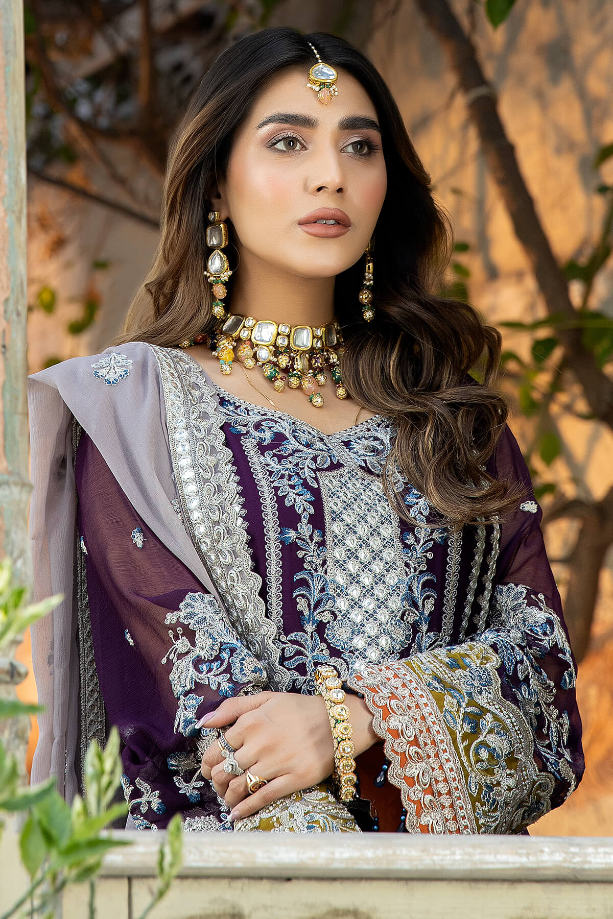 De Lambent Majestic by Imrozia Unstitched 3 Piece Chiffon Collection'2023-M-34-Alya