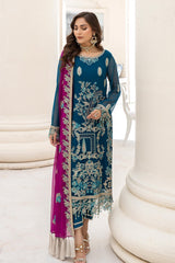 Naqsh Majestic by Imrozia Unstitched 3 Piece Formals Collection'2023-M-52-Martha