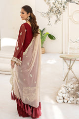Naqsh Majestic by Imrozia Unstitched 3 Piece Formals Collection'2023-M-55-Sienna
