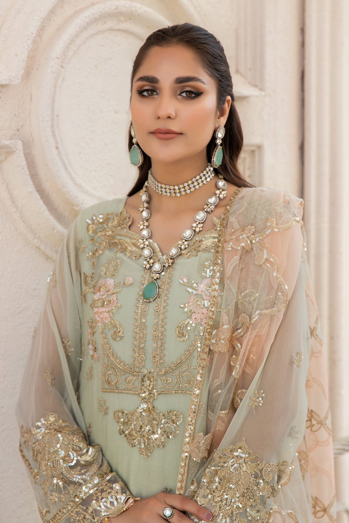 Naqsh Majestic by Imrozia Unstitched 3 Piece Formals Collection'2023-M-59-Florence