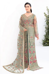 Minhal by Ramsha Unstitched 3 Piece Formal Vol-08 Suit-M-802