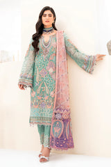 Minhal by Ramsha Unstitched 3 Piece Formal Vol-08 Suit-M-807