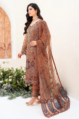 Minhal by Ramsha Unstitched 3 Piece Formal Vol-08 Suit-M-808