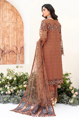 Minhal by Ramsha Unstitched 3 Piece Formal Vol-08 Suit-M-808