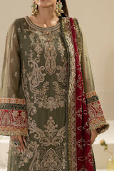 Nisha By Imrozia Unstitched 3 Piece Luxury Chiffon Eid Edit Collection-M-81-Aleha