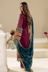 Nisha By Imrozia Unstitched 3 Piece Luxury Chiffon Eid Edit Collection-M-84-Zehak