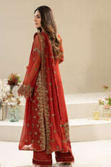 Nisha By Imrozia Unstitched 3 Piece Luxury Chiffon Eid Edit Collection-M-90-Areesha