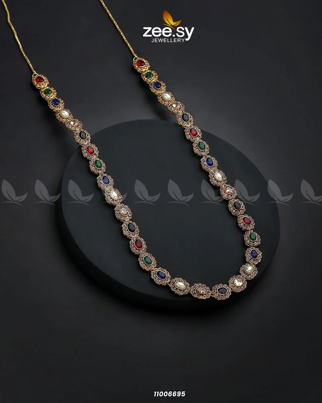MALLA NECKLACE-0915 Multi - Zeesy Jewellery