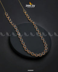 MALLA NECKLACE-0915 Blue - Zeesy Jewellery