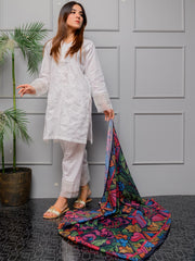 TNG Odhni Collection-Kashida Kaari Odhni