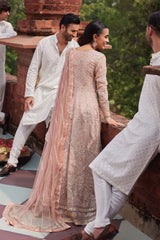 Izhar by Mushq Unstitched 3 Piece Luxury Chiffon Suit-MCH-01-Taneez