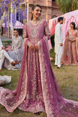 Izhar by Mushq Unstitched 3 Piece Luxury Chiffon Suit-MCH-02-Hania