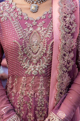 Izhar by Mushq Unstitched 3 Piece Luxury Chiffon Suit-MCH-02-Hania