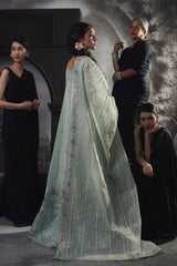 Qala by Mushq Unstitched 3 Piece Kamdaani Suit-MCK-02-Haniya