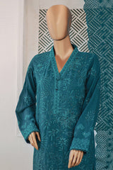 Majestic By HZ Unstitched 3 Piece Luxury Emb Lawn Suit-MEC-10