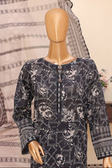 Mehak By HZ Unstitched 3 Piece Emb Lawn Vol-02 Suit-MEC-506