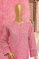 Mehak By HZ Unstitched 3 Piece Emb Lawn Vol-02 Suit-MEC-507
