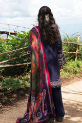 Zara Shahjahan Unstitched 3 Piece Winter Shawl Suit-Mehrnaz