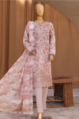 Mahee By HZ Unstitched 3 Piece Emb Cotton Lawn Suit-MEJ-900