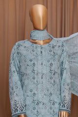 Mahee By HZ Unstitched 3 Piece Emb Cotton Lawn Suit-MEJ-903