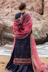 Dil Darya Samundar By MNR Unstitched 3 Piece Festive Emb Lawn Suit-MFL-11-Jal Pari