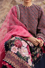 Dil Darya Samundar By MNR Unstitched 3 Piece Festive Emb Lawn Suit-MFL-11-Jal Pari