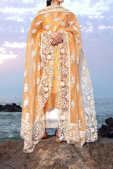 Dil Darya Samundar By MNR Unstitched 3 Piece Festive Emb Lawn Suit-MFL-13-Nargis Ka Phool