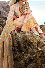 Dil Darya Samundar By MNR Unstitched 3 Piece Festive Emb Lawn Suit-MFL-18-Rani