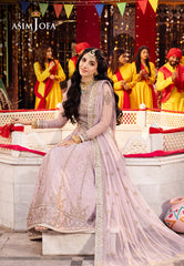 Asim Jofa Chamak Damak Ajcd-16 Embroidered Net 3 Pcs