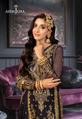 Asim Jofa Chamak Damak Ajcd-11 Embroidered Chiffon 3 Pcs