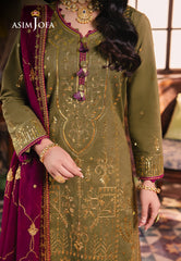 Asim Jofa Afsanay - Luxury Pret?jlp-08 Embroidered Twisted Lawn 3Pcs