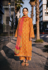 Asim Jofa Essential Pret Drop 2 Ajpb-38 Embroidered Cambric 3 Pcs
