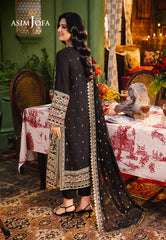 Asim Jofa Afsanay - Luxury Pret?jlp-09 Embroidered Twisted Lawn 3Pcs
