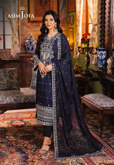 Asim Jofa Afsanay - Luxury Pret?jlp-10 Embroidered Twisted Lawn 3Pcs