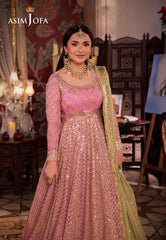 Asim Jofa Chandni Raatein Ajcr-04 Embroidered Chiffon 3 Pcs